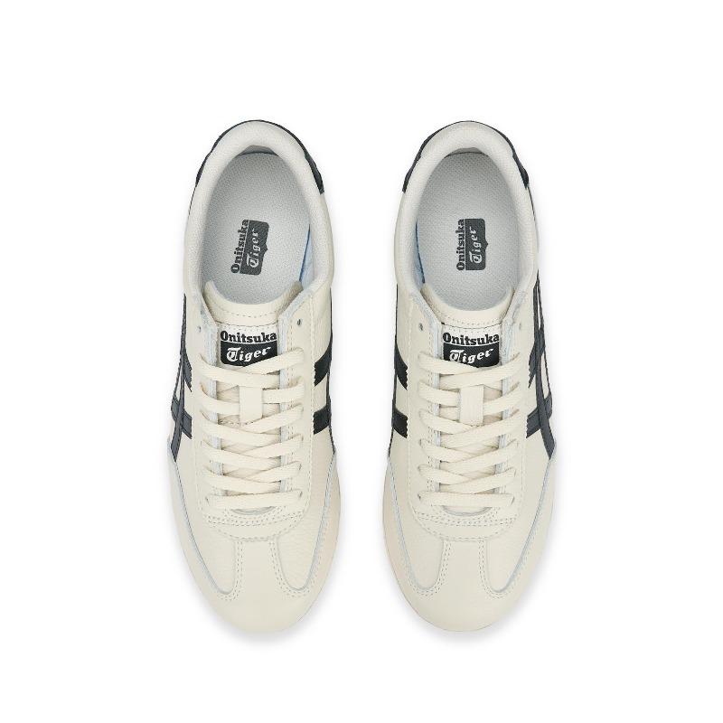 ONITSUKA TIGER Machu Racer Low Top Deutsche Sneaker Unisex Off White Schwarz 1183B770-200