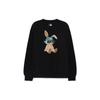 MLB Sweatshirts Unisex Black Crew Neck Moderate Regular 3AMTQ0131-50BKS