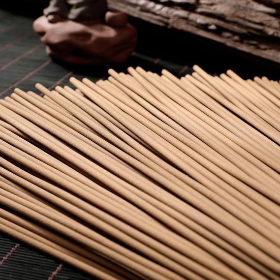 350Pcs/Pack Sandalwood Incense Low Smoke Wide Application Powder Natural Fragrance Incense Stick Home Supplies