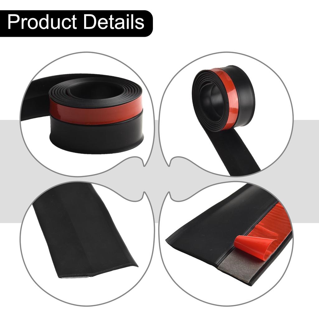 Garage Door Sealing Strip Door Frame Seal Strip Rubber Strip Home Improvement Hardware Designed For Bedrooms And Offices