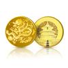 Coleção de 2024 Jia Chen Dragon Year Zodiac Commemorative Medal, Rodada 1, 2 e 3 Dragon Year Copper Plated Commemorative Coins