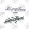 AAAIY1 Für L&K Laurin & Klement Kodiaq Octavia Superb Scala Karoq skoda Auto 3D Metall Plakette Aufkleber Auto Heckklappe Emblem