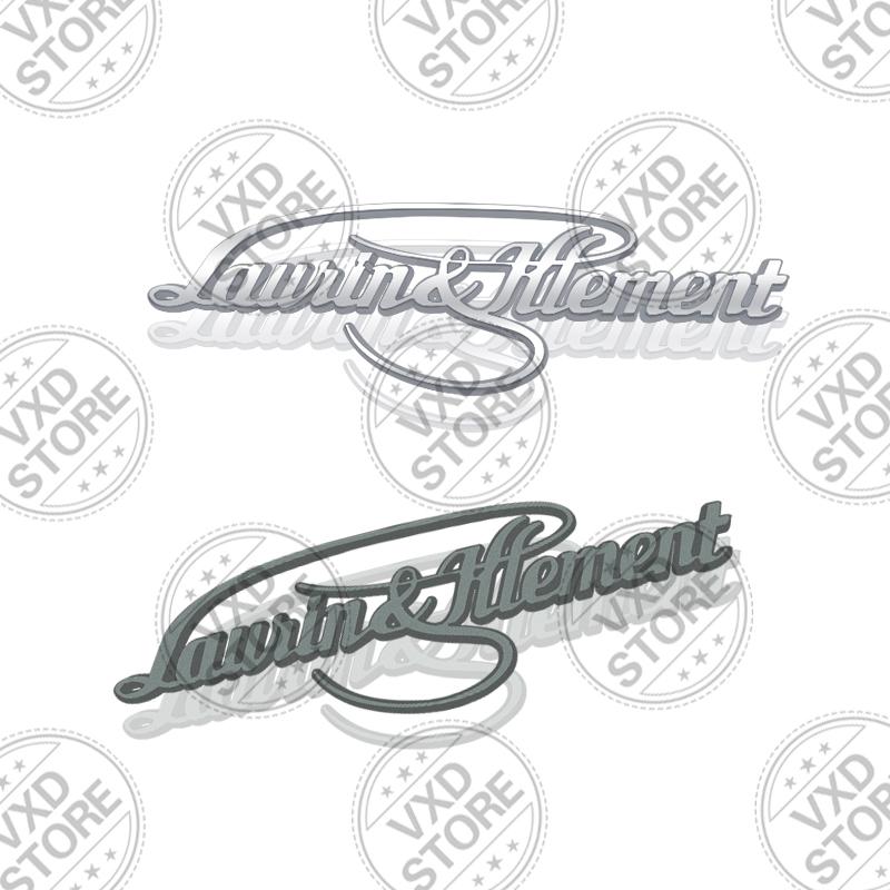 AAAIY1 Für L&K Laurin & Klement Kodiaq Octavia Superb Scala Karoq skoda Auto 3D Metall Plakette Aufkleber Auto Heckklappe Emblem