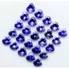 50 Pcs Natural Ceylon Blue Sapphire 6 mm Heart Cut Gemstone Lot For Jewelry