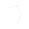 Vivienne Westwood Valentina Imitation Crystal Saturn Necklace Women necklace Silver Brass 6302011802P102P102