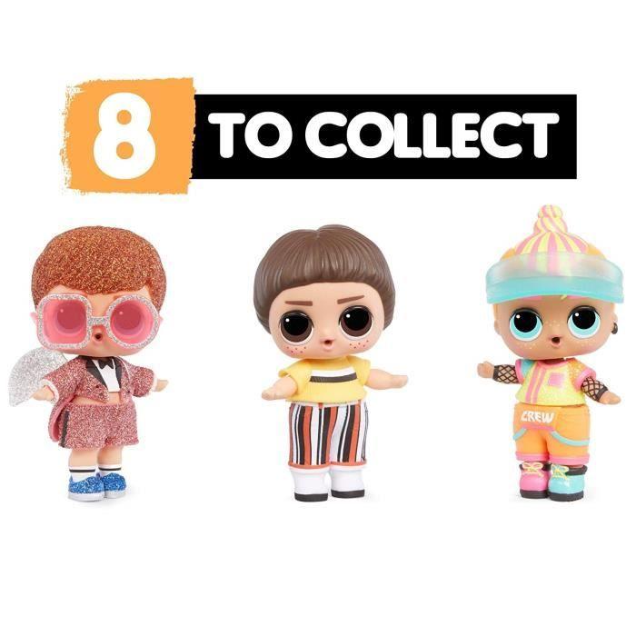 Jouet - L.O.L. Surprise Boys - Serie 2 - Figurine de collection avec 7 accessoires