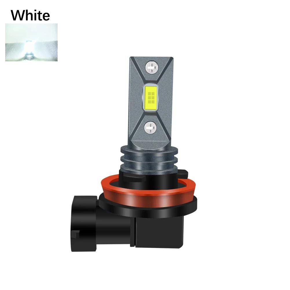 Super Bright 2000LM Car H4 H7 H8/H11 LED Headlight Bulb Head Lamp 80W LED Chips Fog Lamp Bulb White Yellow Ice Blue DC12V 24V