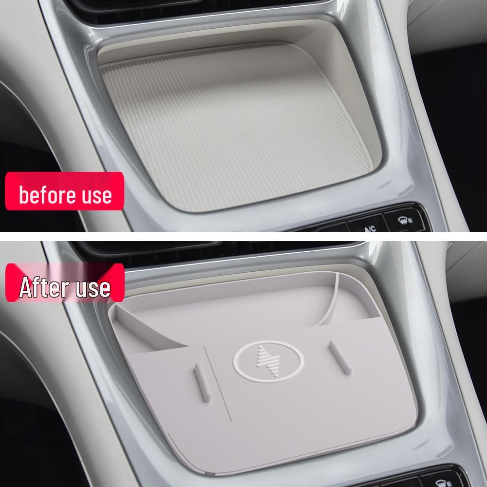 Geely Xingyuan Car 15W Wireless Charger Mat with Anti-slip Function