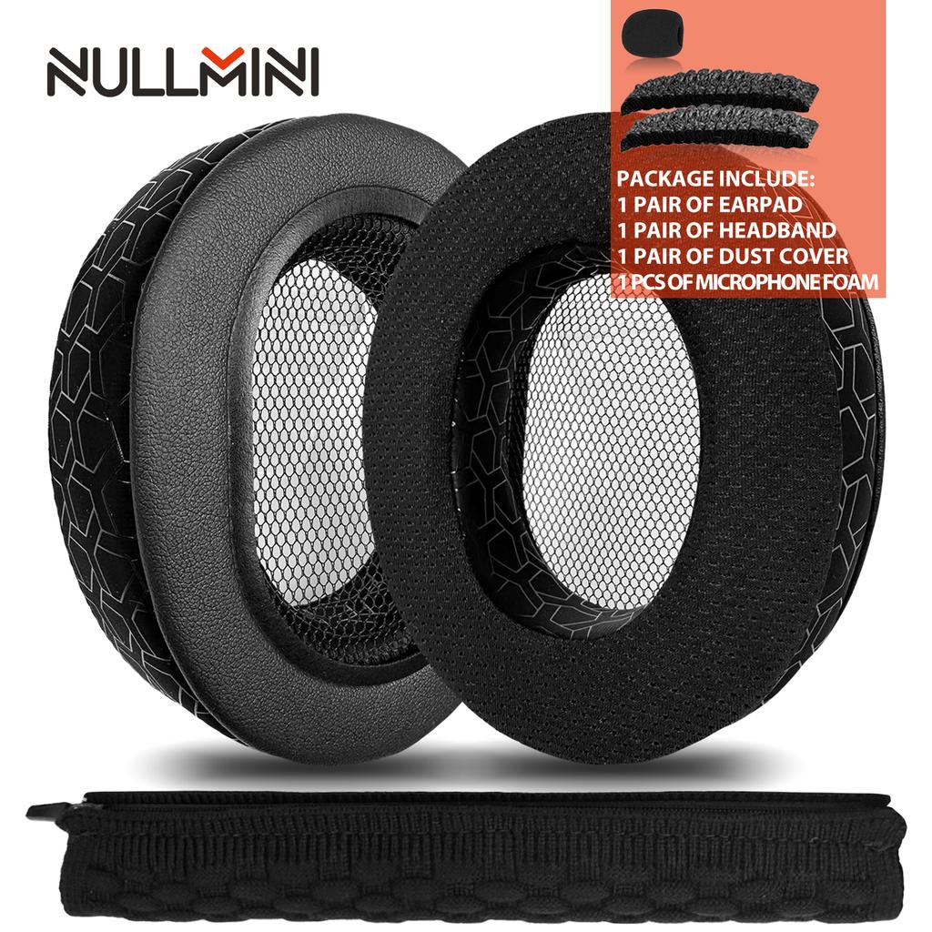 Nullmini Replacement Earpads for AKG K371 K361 K361BT K371BT Headphones Headband Cooling Gel Ear Pads Cushion Sleeve Earmuffs