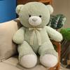Adorable 80/100CM Colorful Bow Bear Doll Plush Toy Hug Bear Super Soft Doll Children Birthday Gift Pillow Bear Bedroom Decor