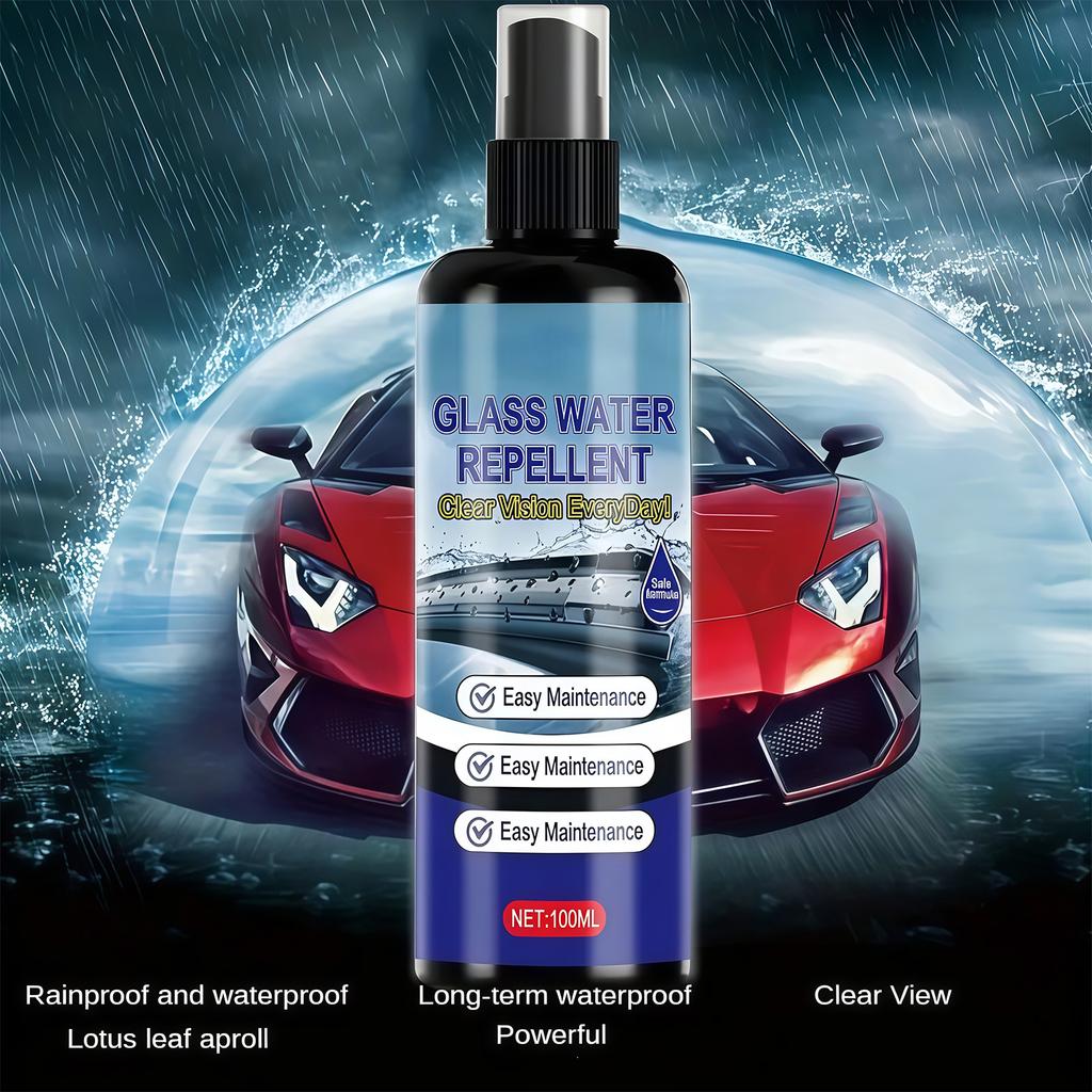 Hydrophobic Treatments Water Repellant Sprayer Universal For Auto Windshields Enhances Visibility 100ml Waterproof Sprayer