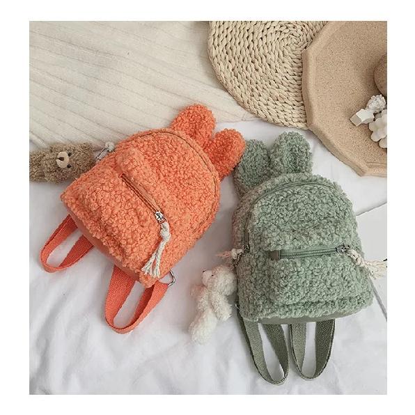 Children Backpack Students Class Bags for Girls Winter Cute Cartoon Plush Backpack Mother Kids Little Bear Bag Mochila Infantil