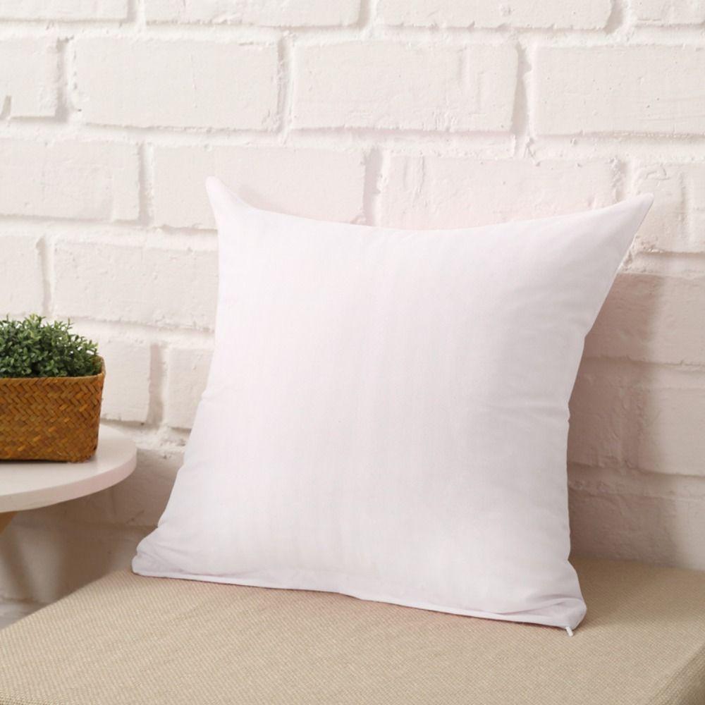 Colorful Solid Color Pillowcases Simple Cushion Cover Candy Color Pillow Case Cover  Office