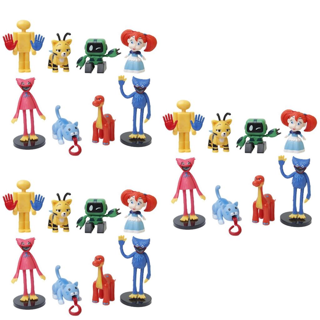 Handgefertigte Ornamentfiguren Aus Poppy Playtime Hochwertiges PVC-Material