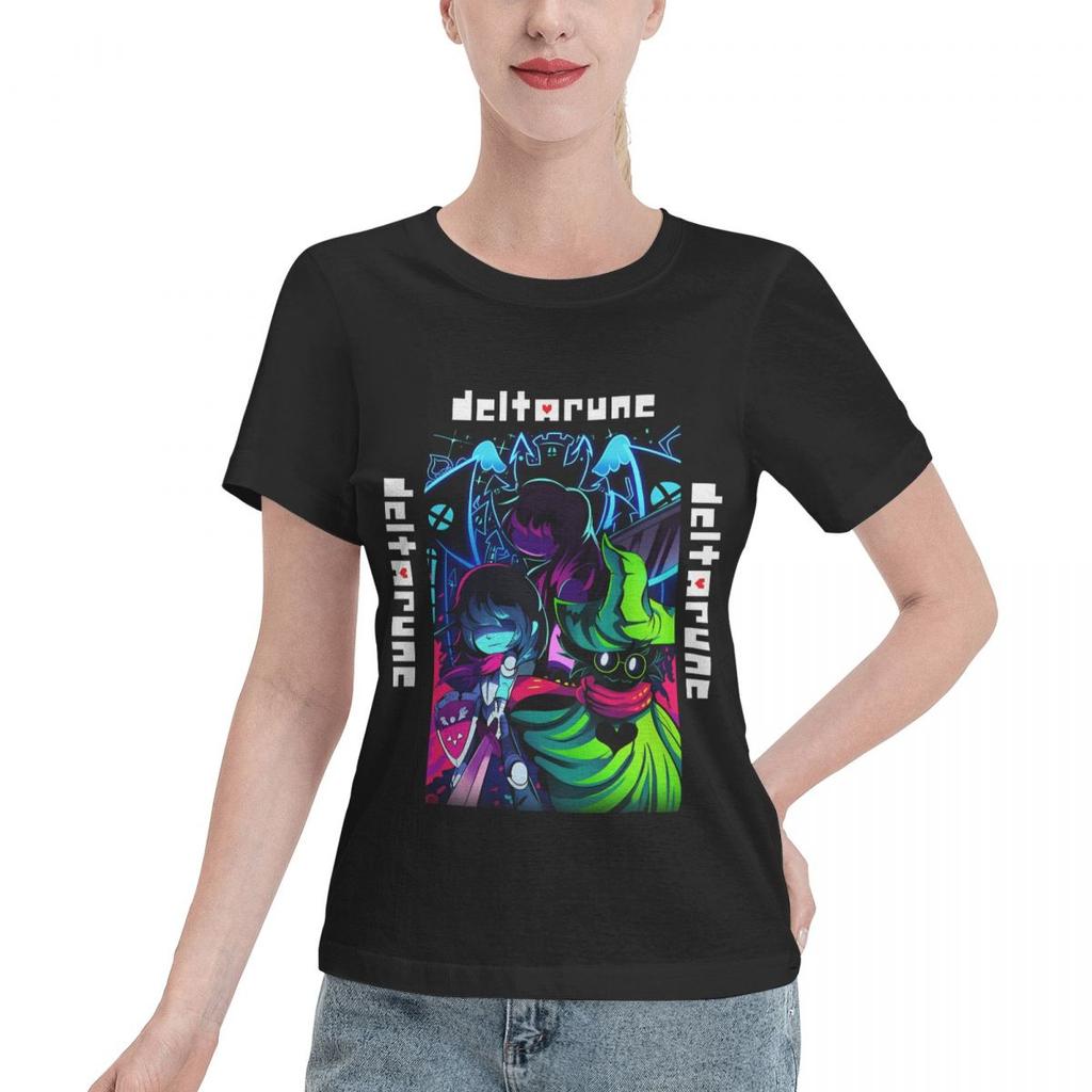 Popular On Social Deltarune Unisexs Tshirt Vintage Retro Basic Tops For Unisex
