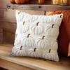 Pumpkin Fall Decorative Pillow Covers - Seasonal Throw Pillowcases for Couch, Sofa, Bed, Car and Photo Backdrop