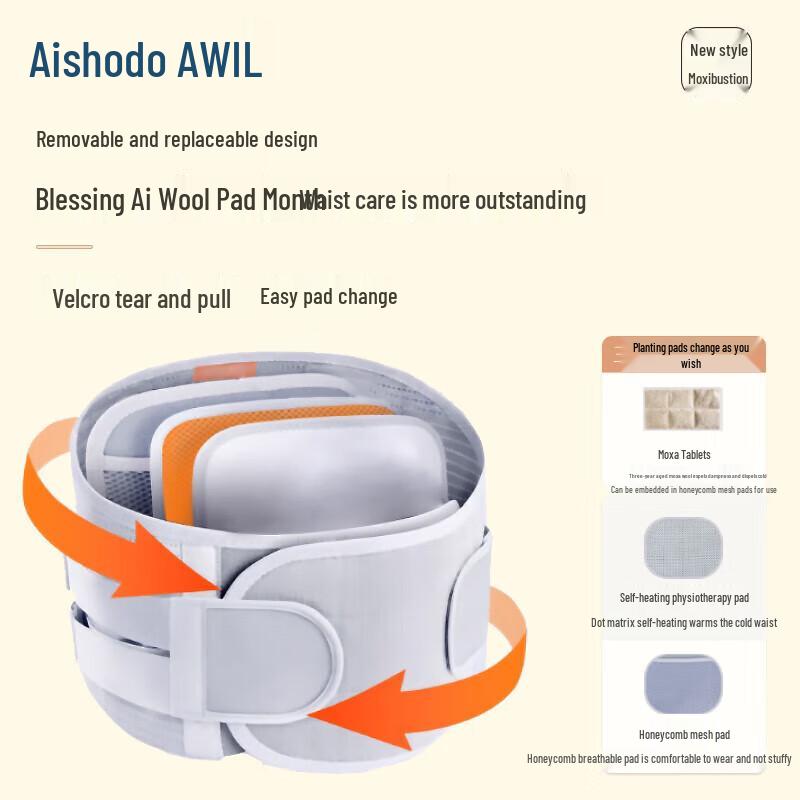 Ai Xiutang Self-Heating Mugwort Lumbar Support