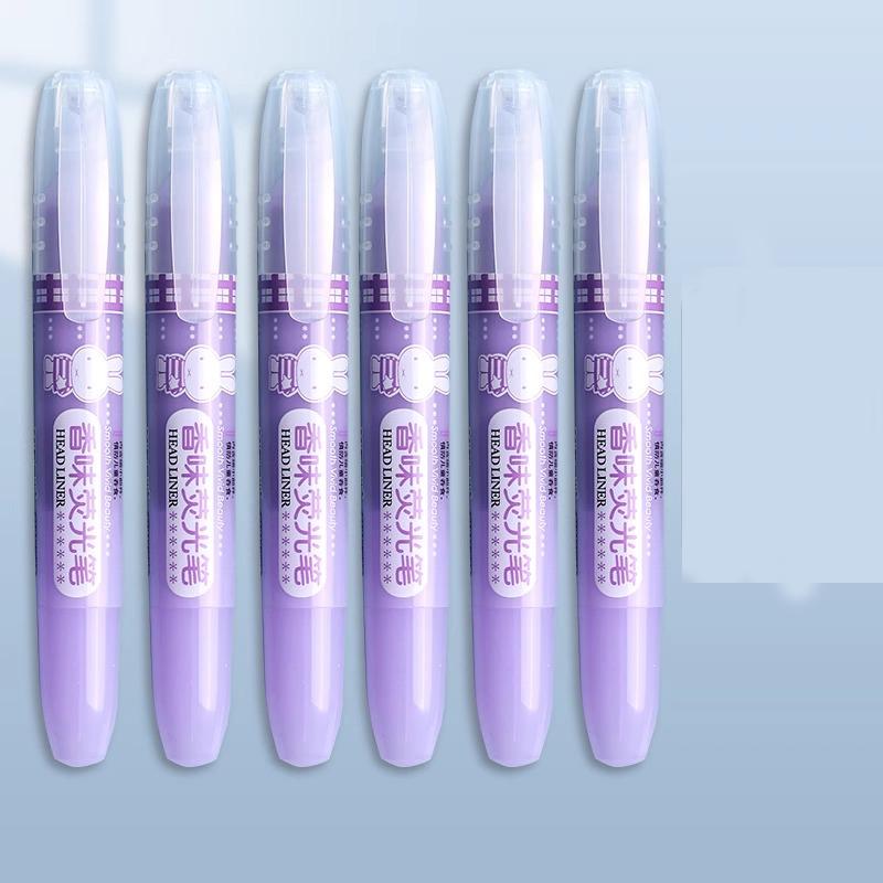 M&G High Capacity Highlighter, Slant Tip Highlighter Marker with Scent for Students and Offices