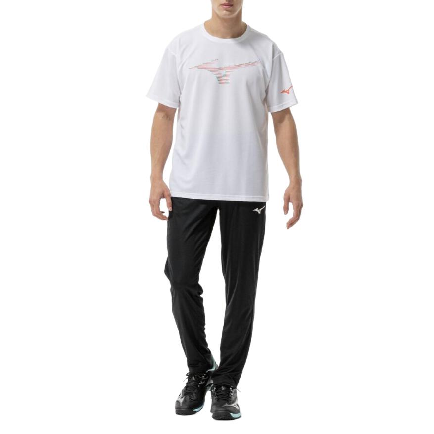 Mizuno T Shirts Men's Crew Neck Moderate Straight Fit 62JAD043
