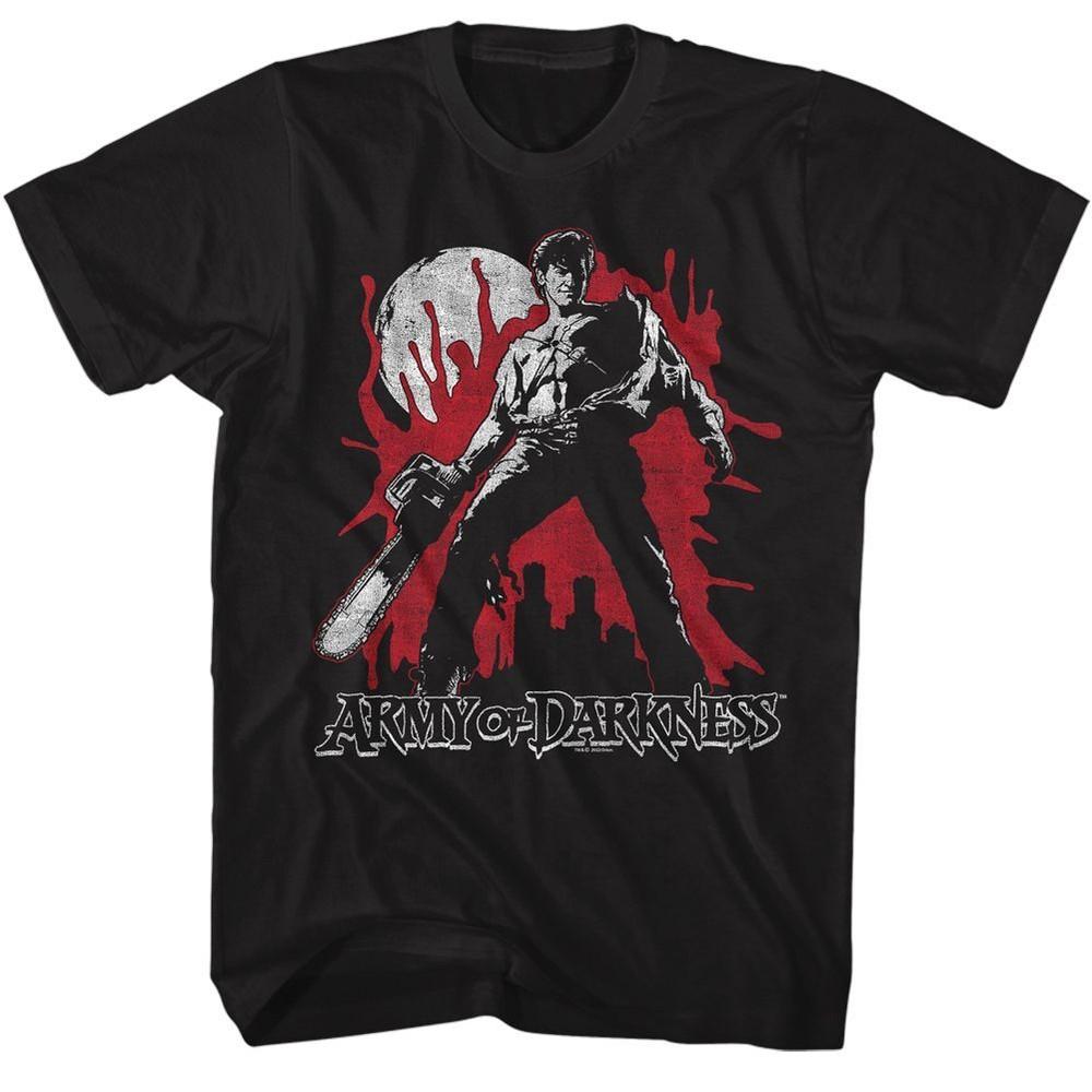 Army of Darkness Bloody AOD Black T-Shirt