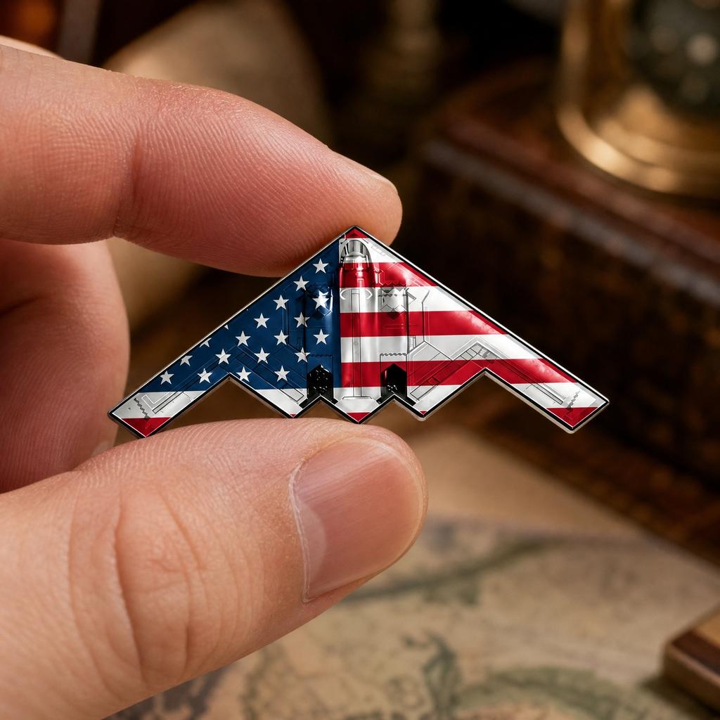 Spirit of 76 Commemorative Coin Challenge Coin American 1776-2026 Military Aviation Collectible Coin with Flag and Bell Design