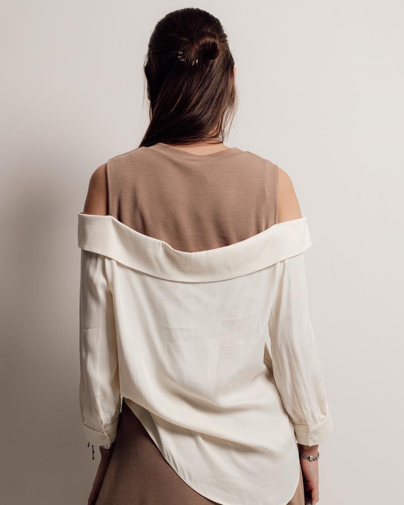 Damklänning Phardi 4530 38 mjölkbeige