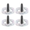 4 Peças Placa de Batente da Fechadura da Porta 8057070N00 Metal À Prova de Arranhões Resistente a Impactos para Elgrand Skyline R32 200 SX S14 Pulsar