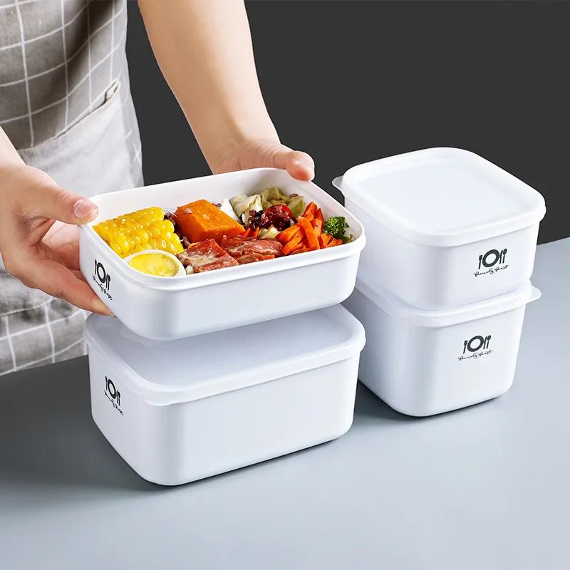 Portable Lunch Box for School Office Picnic Refrigerator Food Storage Container Microwavable Bowl Fresh Keeping Bento Container