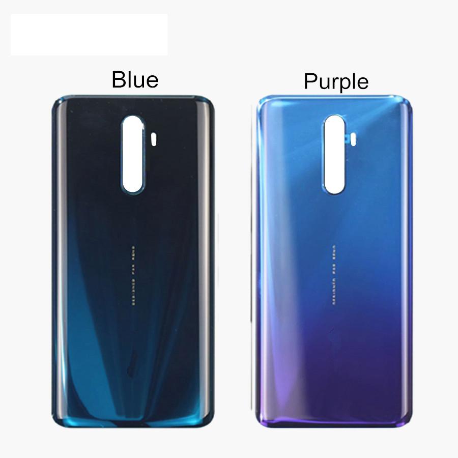 Back Glass For Oppo Reno Ace Back Battery Cover Glass Door Rear Housing For Reno Ace PCLM10 Back Cover Replacement