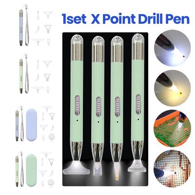 5D DIY Diamonds Painting Accessories Lighting Plastic Diamond Painting Pen 12.5cm Art Handmade Multifunctional for Drawing Craft
