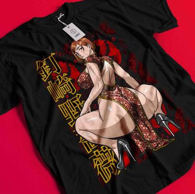 Nobara Kugisaki T-Shirt Gojo Satoru Sukuna Shirt Jujutsu Kaisen Tshirt Toji Tee AA290