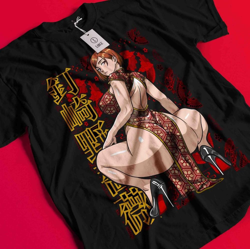 

Nobara Kugisaki T-Shirt Gojo Satoru Sukuna Shirt Jujutsu Kaisen Tshirt Toji Tee BB1587 2XL