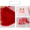 Adorable Design Christmas Candy Bag Festive Decor Plush Toy Compact Size