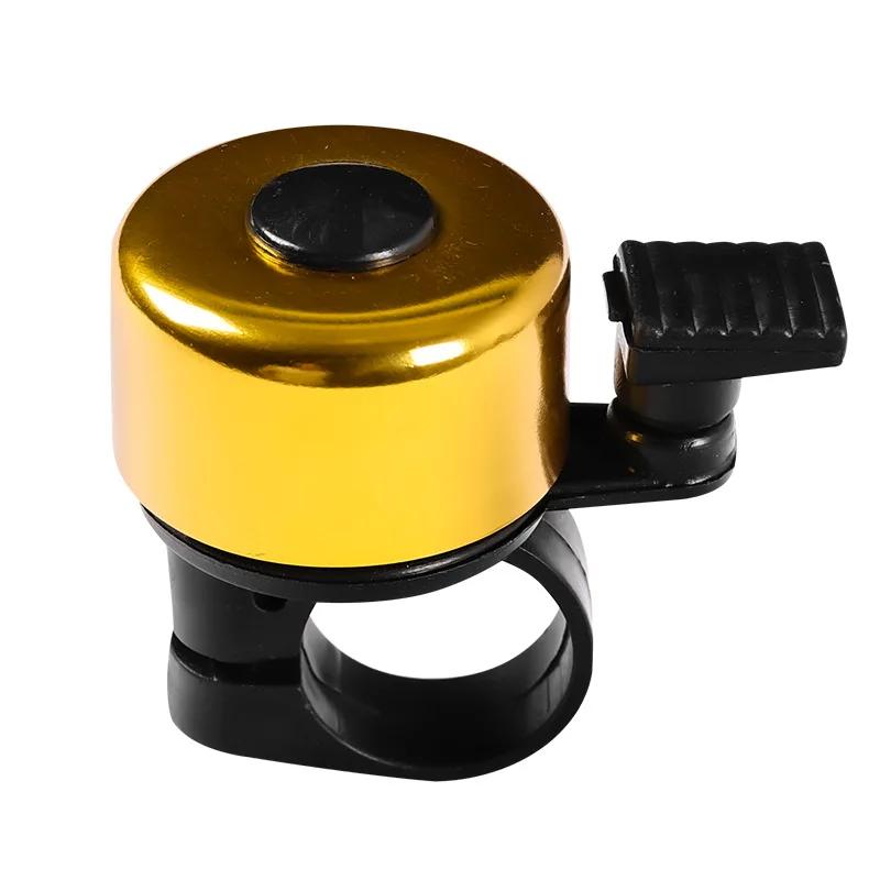 

Bicycle oy Mountain Road Bike Horn Sound Alarm For Safety Cycling Handlebar Bicycle Call Accessories золотистий