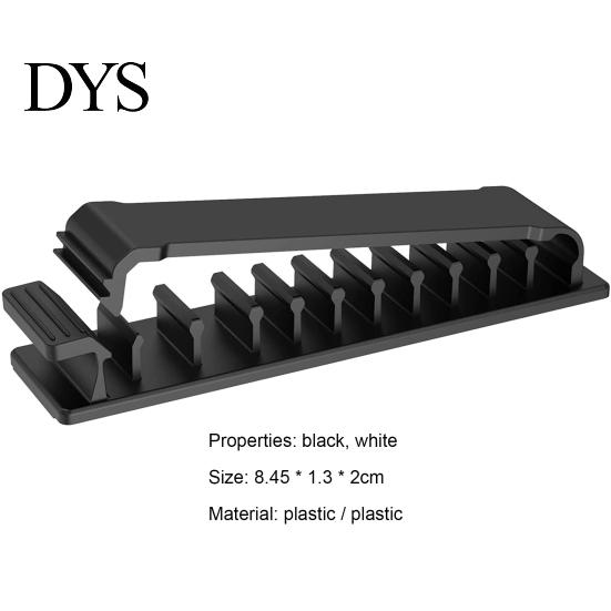 Cable Management Organizers Self Adhesive Wall Mounted Saving Space Cord Manage Multipurpose Wire Clamps for Home Clips