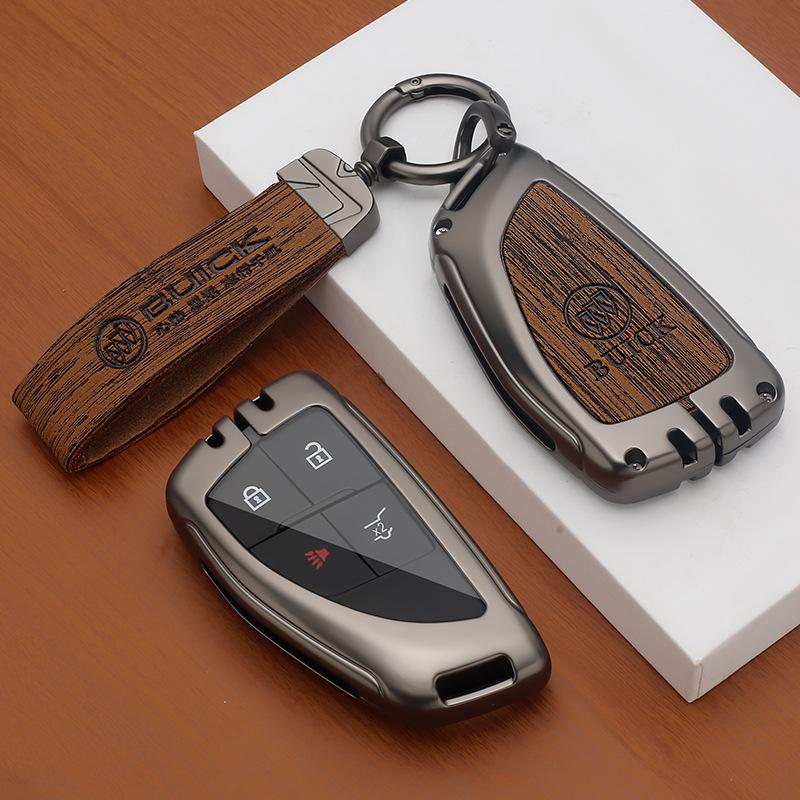 Buick Regal Key Case for Verano, LaCrosse, GL8, Envision, Enclave, GL6 - Men's Car Key Shell
