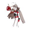 Portachiavi a forma di Orso in Tessuto Pratico Ciondolo per Borsa Accessorio Multifunzionale per Chiavi da Regalare per le Feste e le Occasioni Speciali