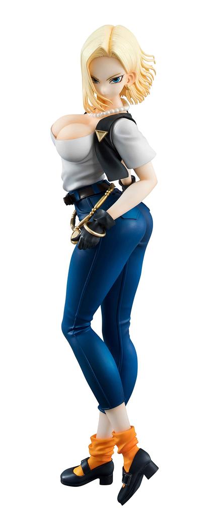 Dragon Ball Gals Dragon Ball Z Android 18 20cm Malovaná Kompletní Figurka Ne. Ver.II Přibližně. PVC a ABS