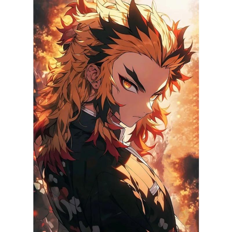 Demon Japanese Popular Classics Anime Character Posters Canvas Printing Wall Art Picture for Living Room Home Decor Gifts