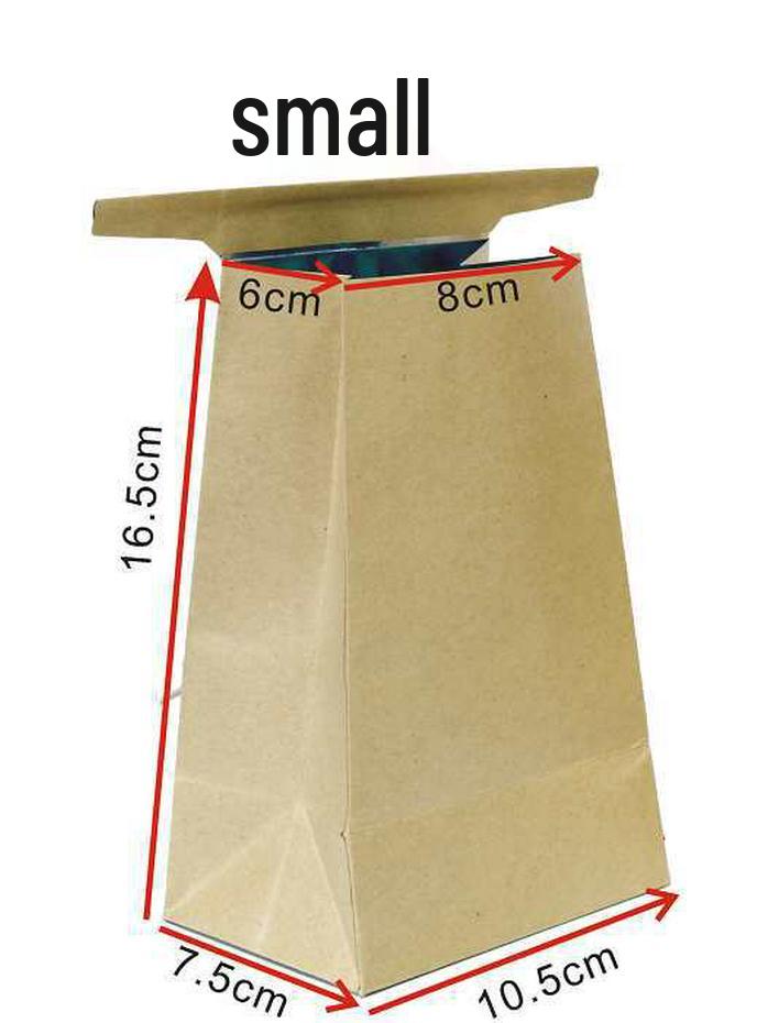 Traditional Kraft Tea Bag with Ear Wire Buckle - Reusable Specialty Packaging