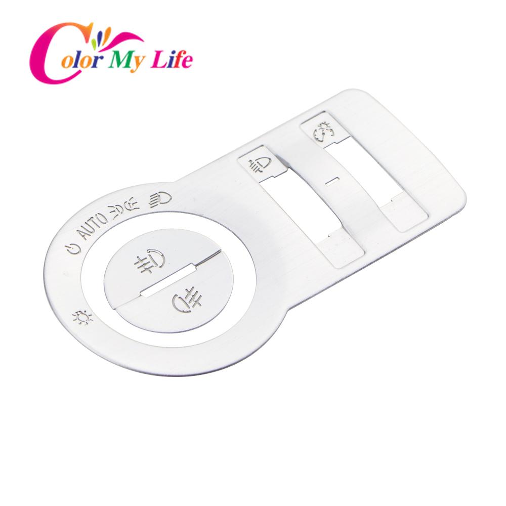 3Pcs Headlight Button Cover for Chevrolet Malibu Cruze Trax Opel Mokka ASTRA J Insignia Fog Lamp Switch Decoration Sticker