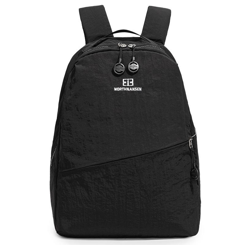 Schoolbag Ultra Light Solid Color Backpack Leisure Style Work Commuter Daily Outdoor Travel Storage Bag Stylish and Simple School Bag