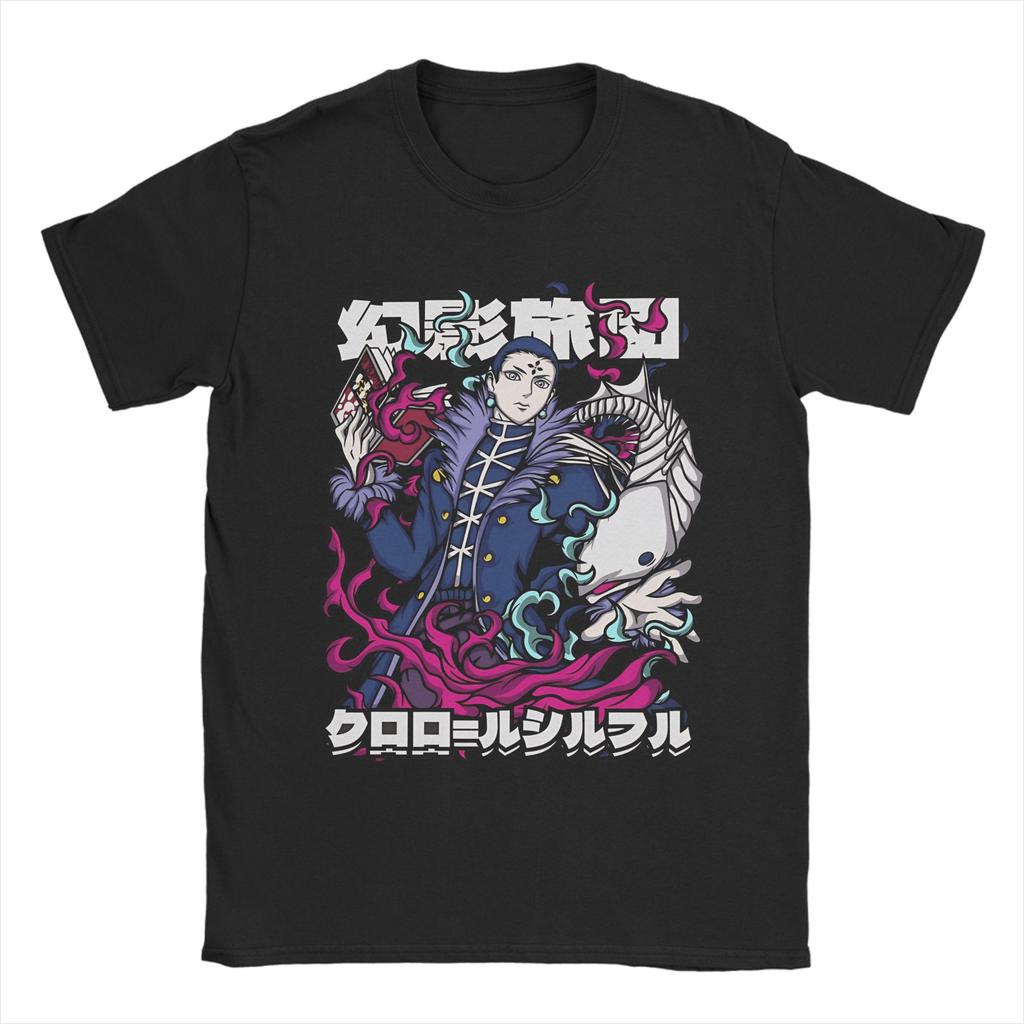 8th Spider Shizu Phantom Troupe TShirt Unisex Y2K Basic Cotton TShirts Summer O Neck Hippie Tee Shirt Casual Oversize Clothing