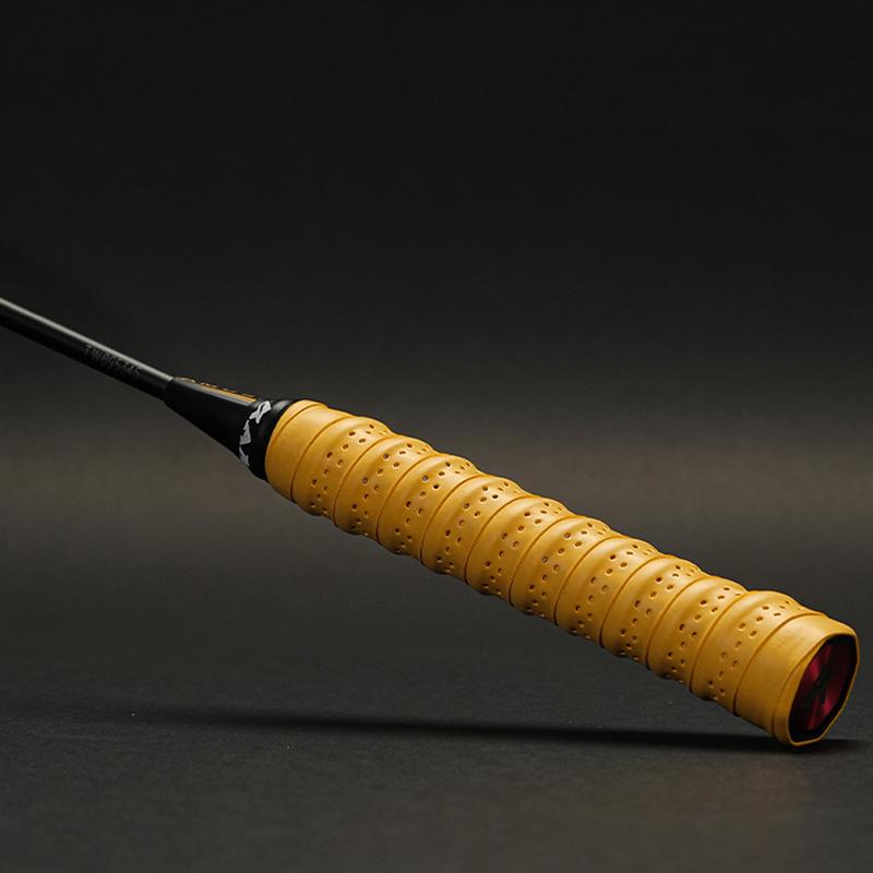 Kiel Handgummi Verdickt Rutschfest Badminton Schweißband Laminiert Perforiert Tennisschlägergriffleder Angelrutenwicklung Ta