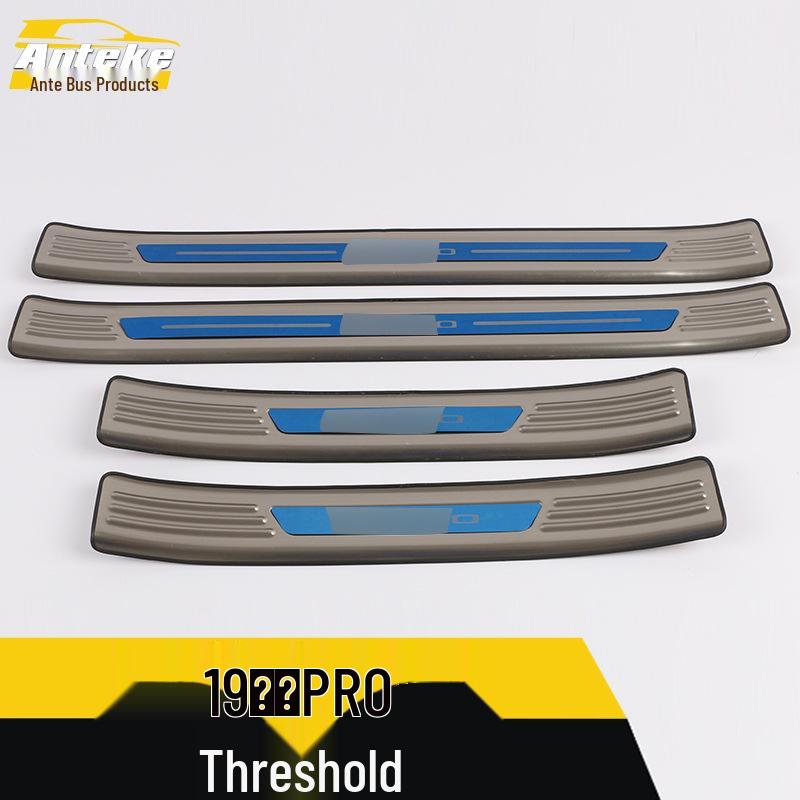 Song PRO Sill and Bumper Trim Strips: 19-Piece Set for Trunk Scuff Protection