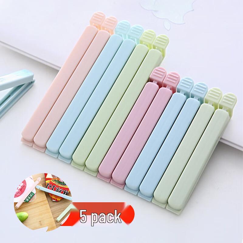 Large Food Sealing Clips (5-Pack)