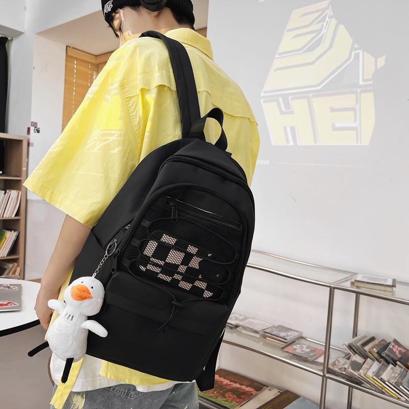 Junior High School Student Schoolbag Female Appearance Student Ins New Backpack Korean Version Mori Versatile University Couple Backpack