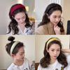 Satin Glossy Sponge Headband for Women To Go Out with High Head and Face Small Hair Accessories Clip Headband