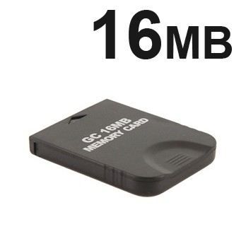 Carte mémoire pour Gamecube/Wii (16Mb)
