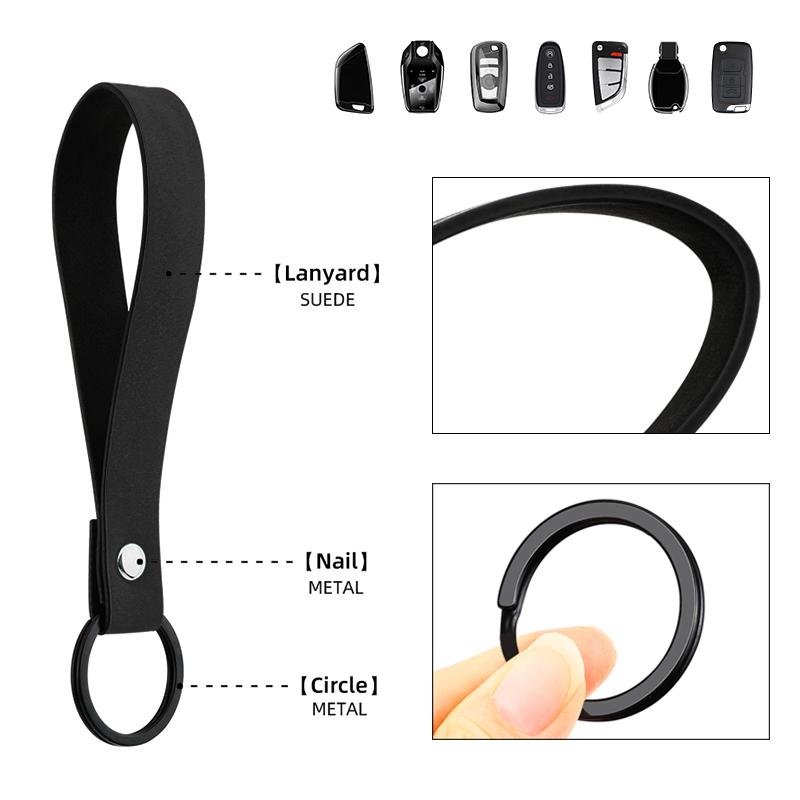 Car Key ring Suede Rope keychain Metal Wheel Tire Valve Caps For Citroen C1 C2 C3 C4 C5 C6 C8 C4L DS3 DS4 DS5 DS5LS DS6 amv123